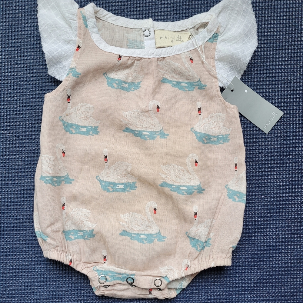 Miki Miette baby Isidora Bubble Romper
